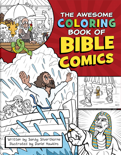 The Awesome Coloring Book of Bible Comics
