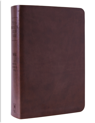 The New Inductive Study Bible (NASB, Milano Softone, Brown)