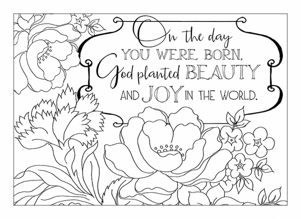 Thinking of You Coloring Book | Harvest House