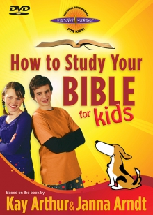 How to Study Your Bible for Kids DVD