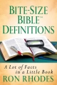 Bite-Size Bible Definitions